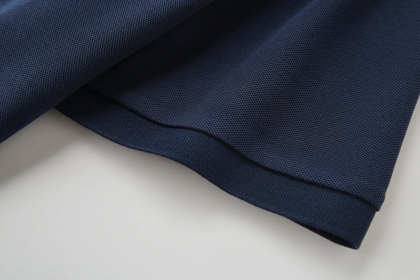 Camiseta 22337# Tipo Polo Azul Oscuro Para Hombre