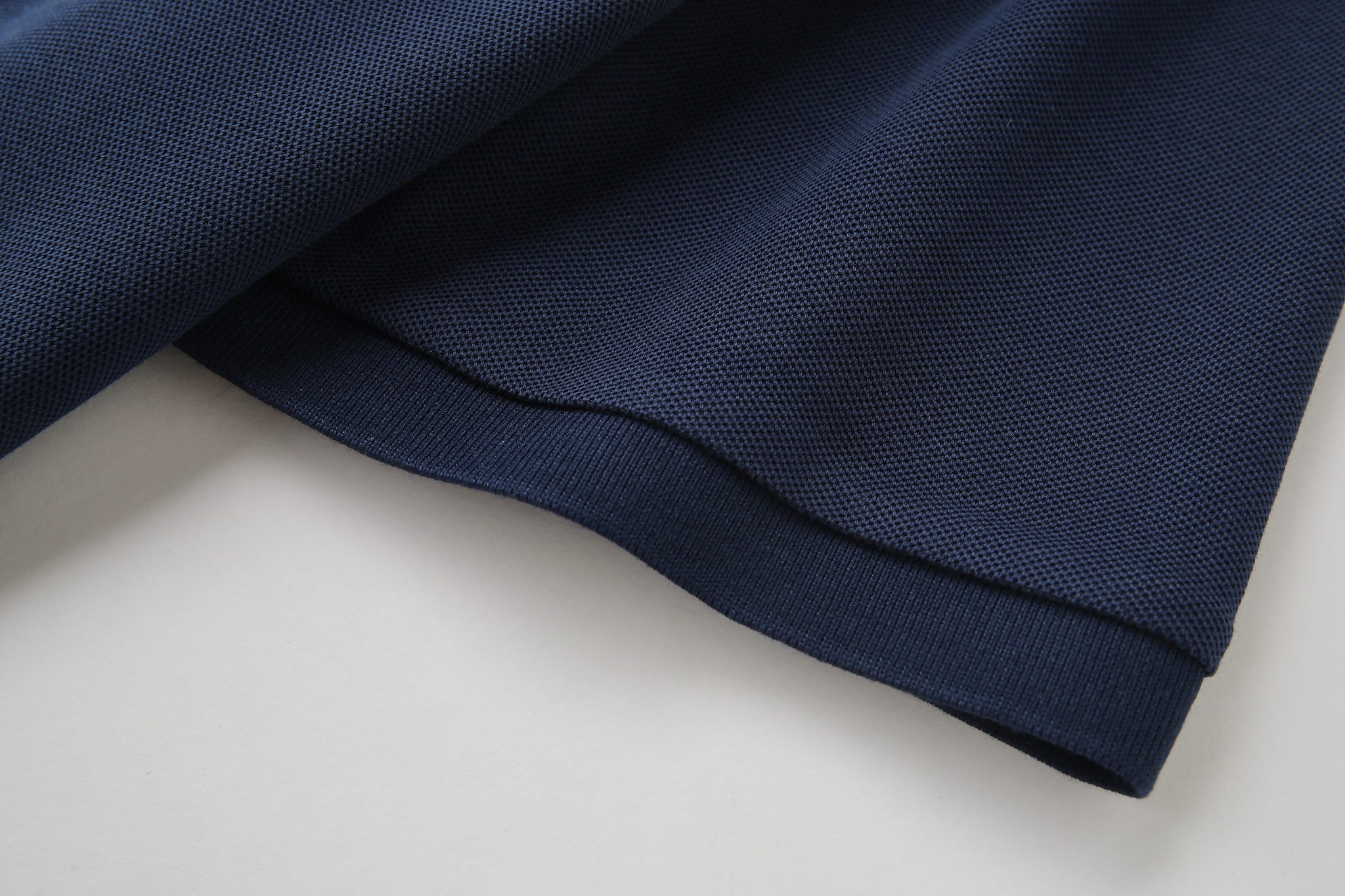 Camiseta 22337# Tipo Polo Azul Oscuro Para Hombre