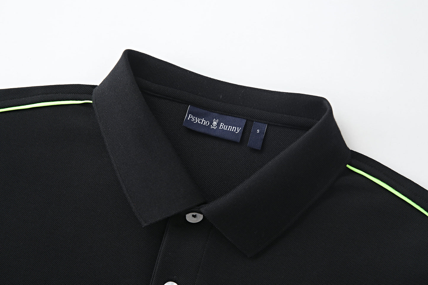 Camiseta 22364# Tipo Polo Negra Para Hombre