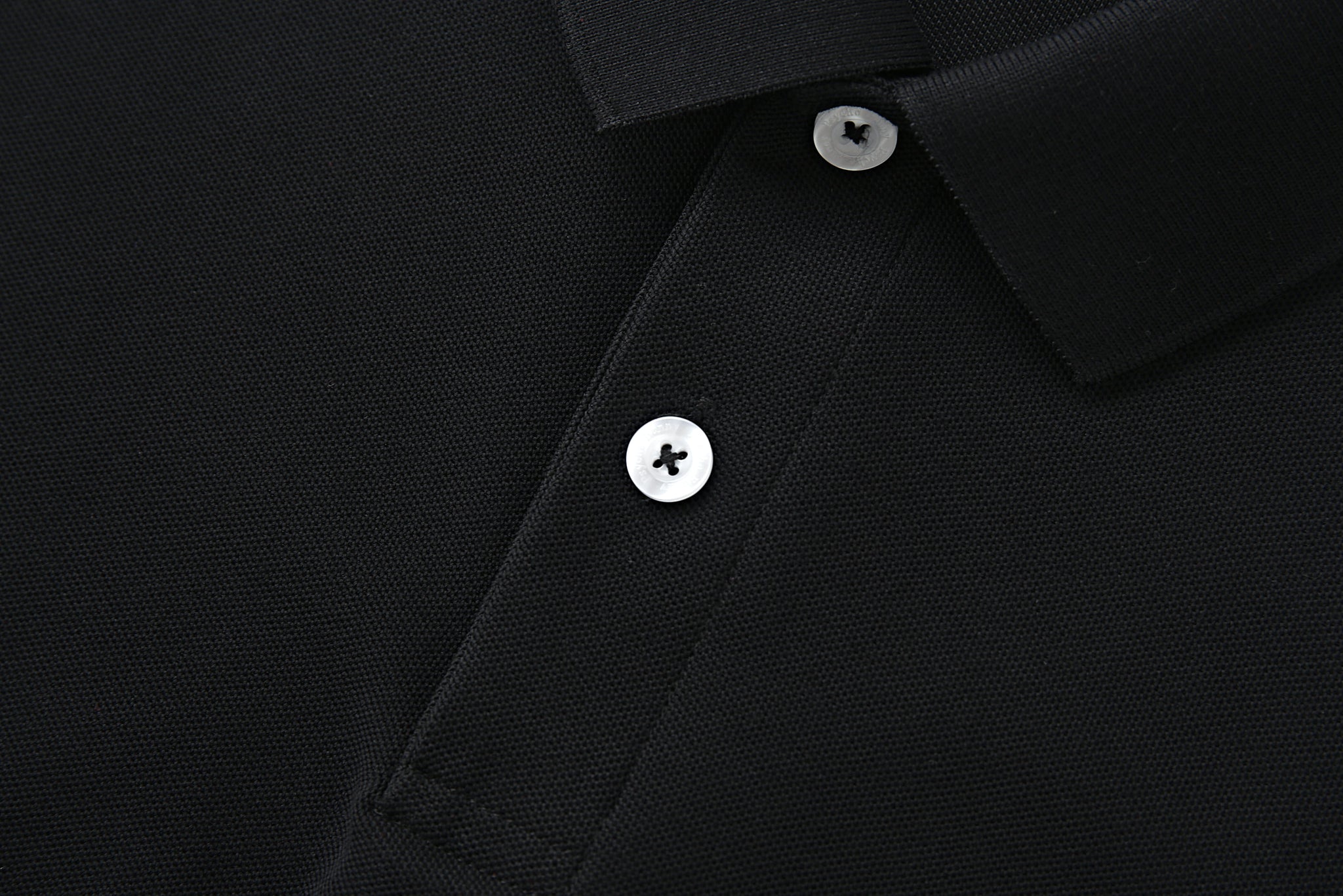 Camiseta 22364# Tipo Polo Negra Para Hombre