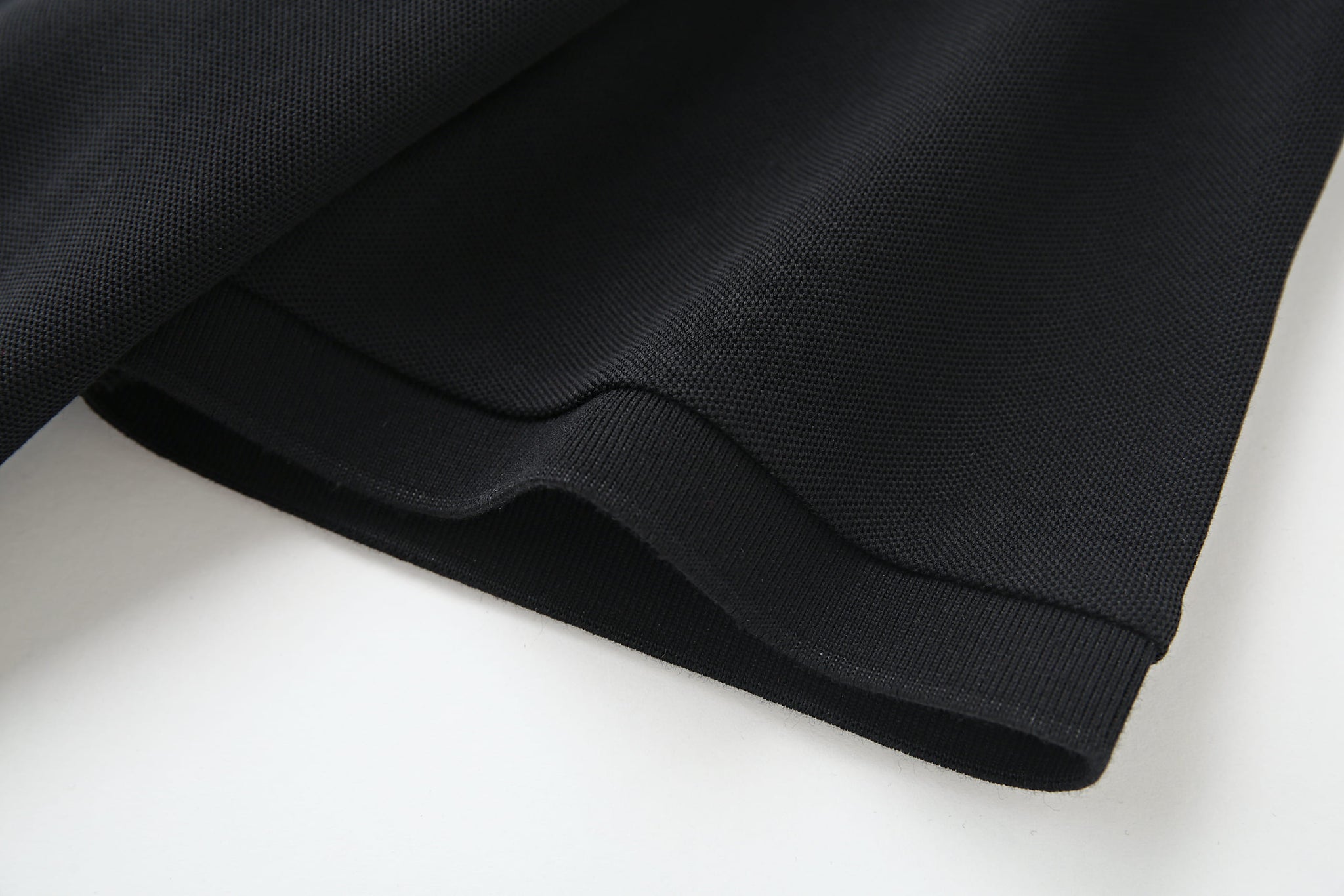Camiseta 22364# Tipo Polo Negra Para Hombre