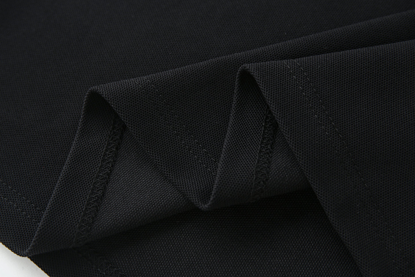 Camiseta 22364# Tipo Polo Negra Para Hombre
