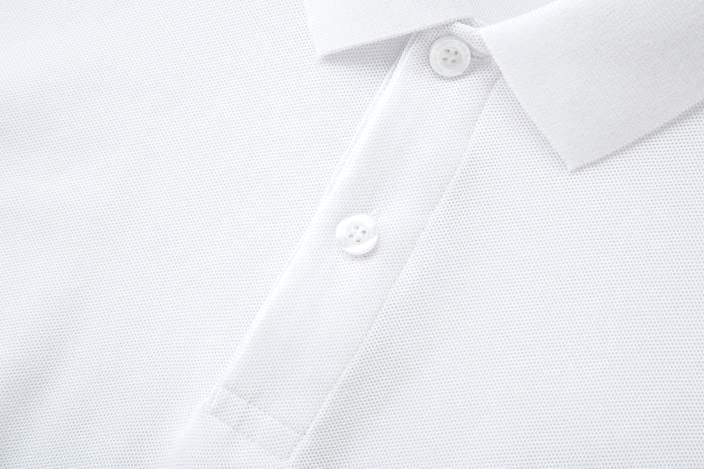 Camiseta 22364# Tipo Polo Blanca Para Hombre