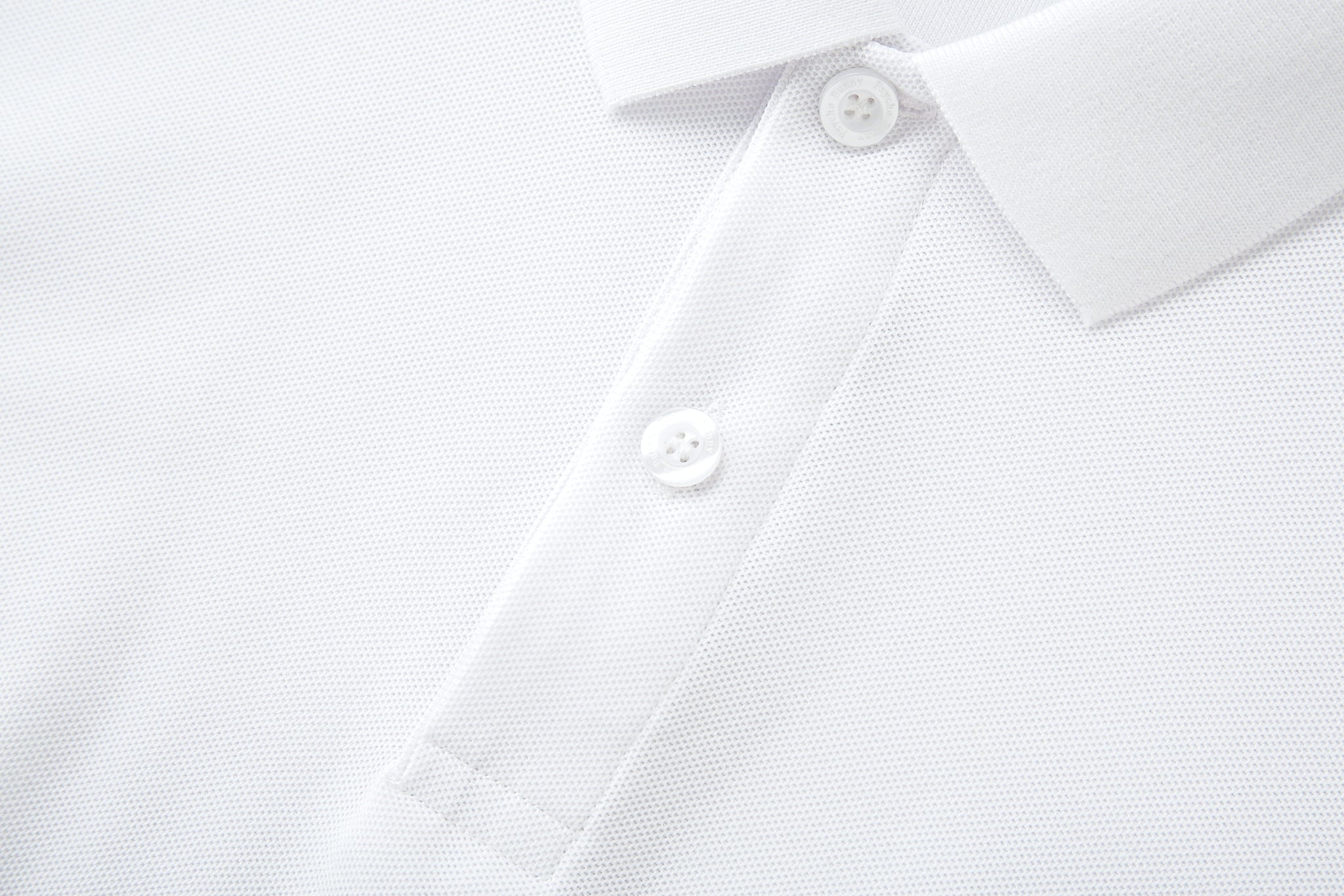 Camiseta 22364# Tipo Polo Blanca Para Hombre