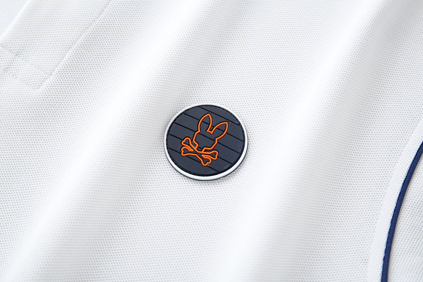 Camiseta 22364# Tipo Polo Blanca Para Hombre