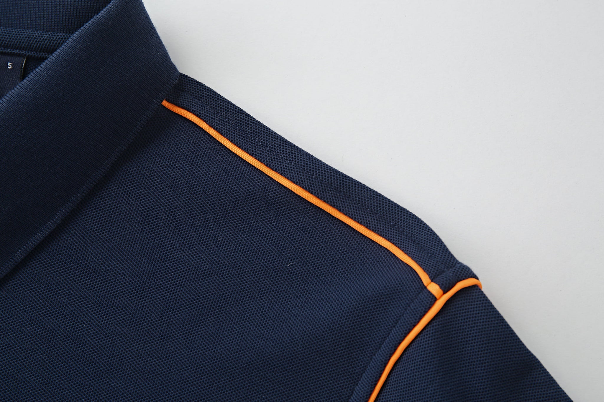 Camiseta 22364# Tipo Polo Azul Oscuro Para Hombre