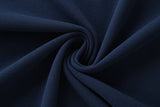 Camiseta 22364# Tipo Polo Azul Oscuro Para Hombre