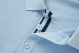 Camiseta T362-8# Tipo Polo Azul Para Hombre