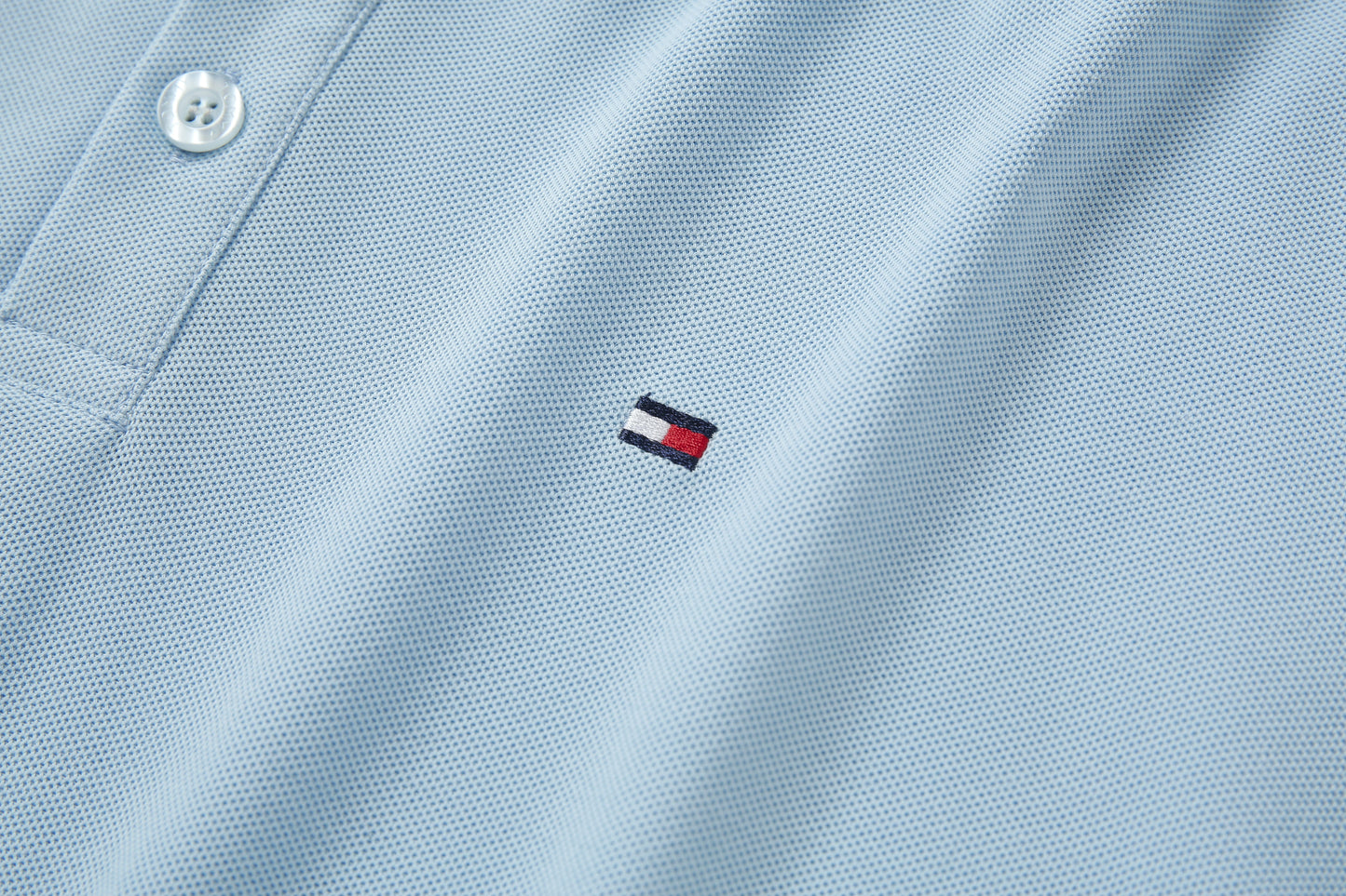 Camiseta T362-8# Tipo Polo Azul Para Hombre