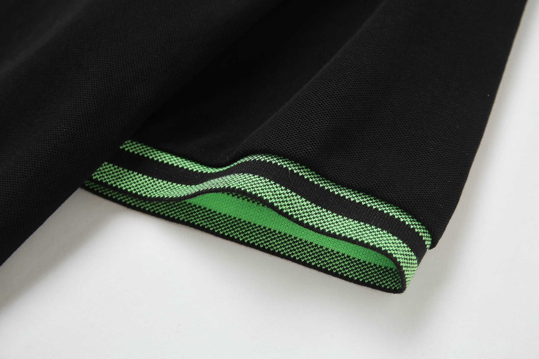 Camiseta 8285-8# Tipo Polo Negra Para Hombre