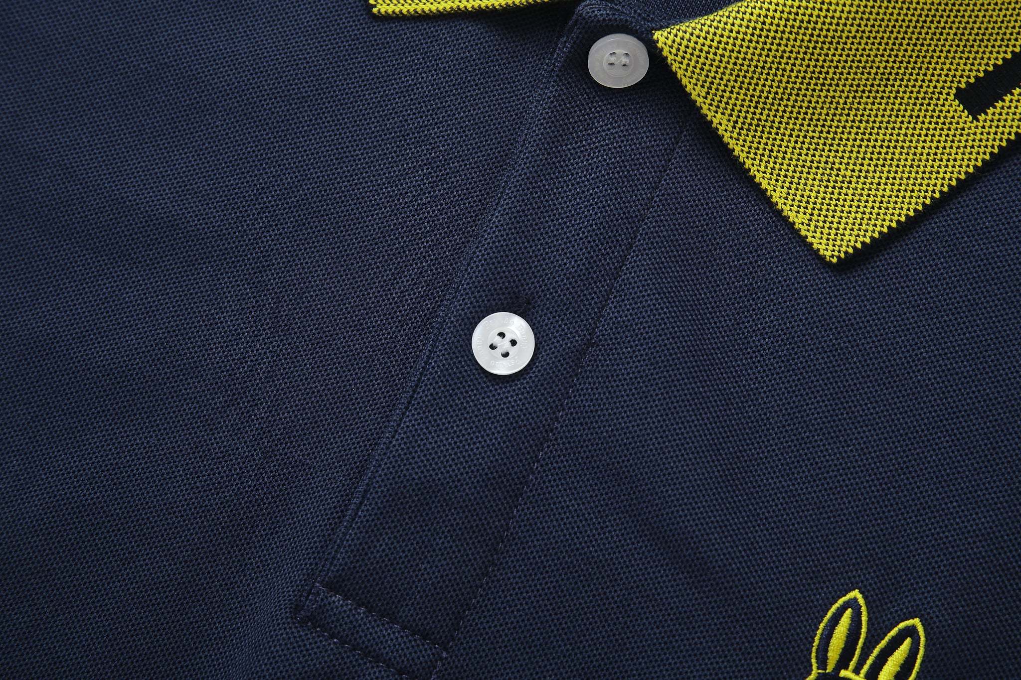 Camiseta 8285-8# Tipo Polo Azul Oscuro Para Hombre