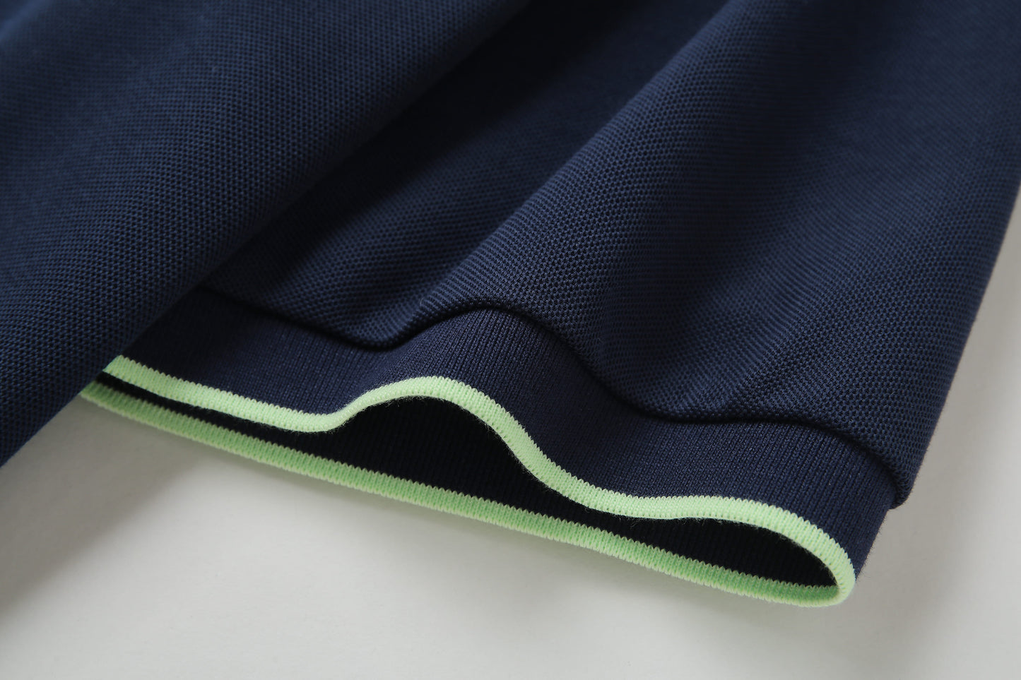 Camiseta 8284-8# Tipo Polo Azul Oscuro Para Hombre