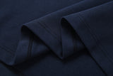 Camiseta 8284-8# Tipo Polo Azul Oscuro Para Hombre