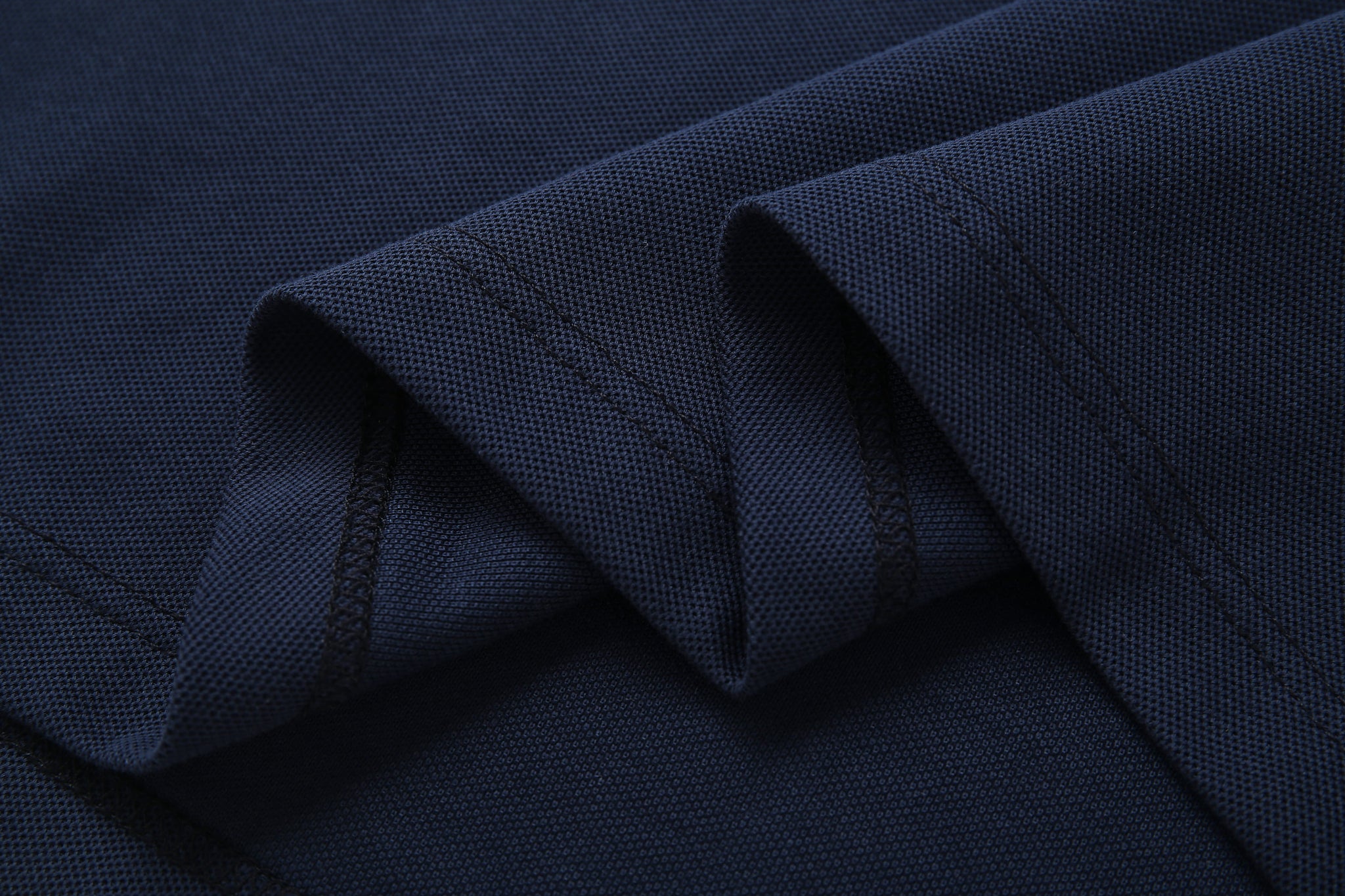 Camiseta 8284-8# Tipo Polo Azul Oscuro Para Hombre