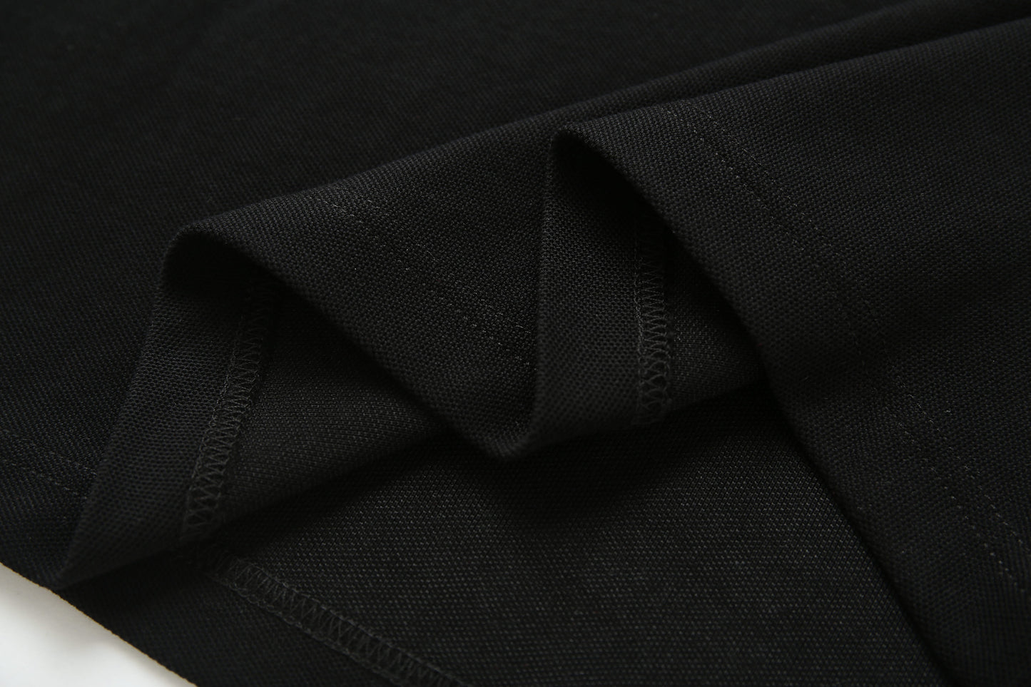 Camiseta 8286-8# Tipo Polo Negra Para Hombre