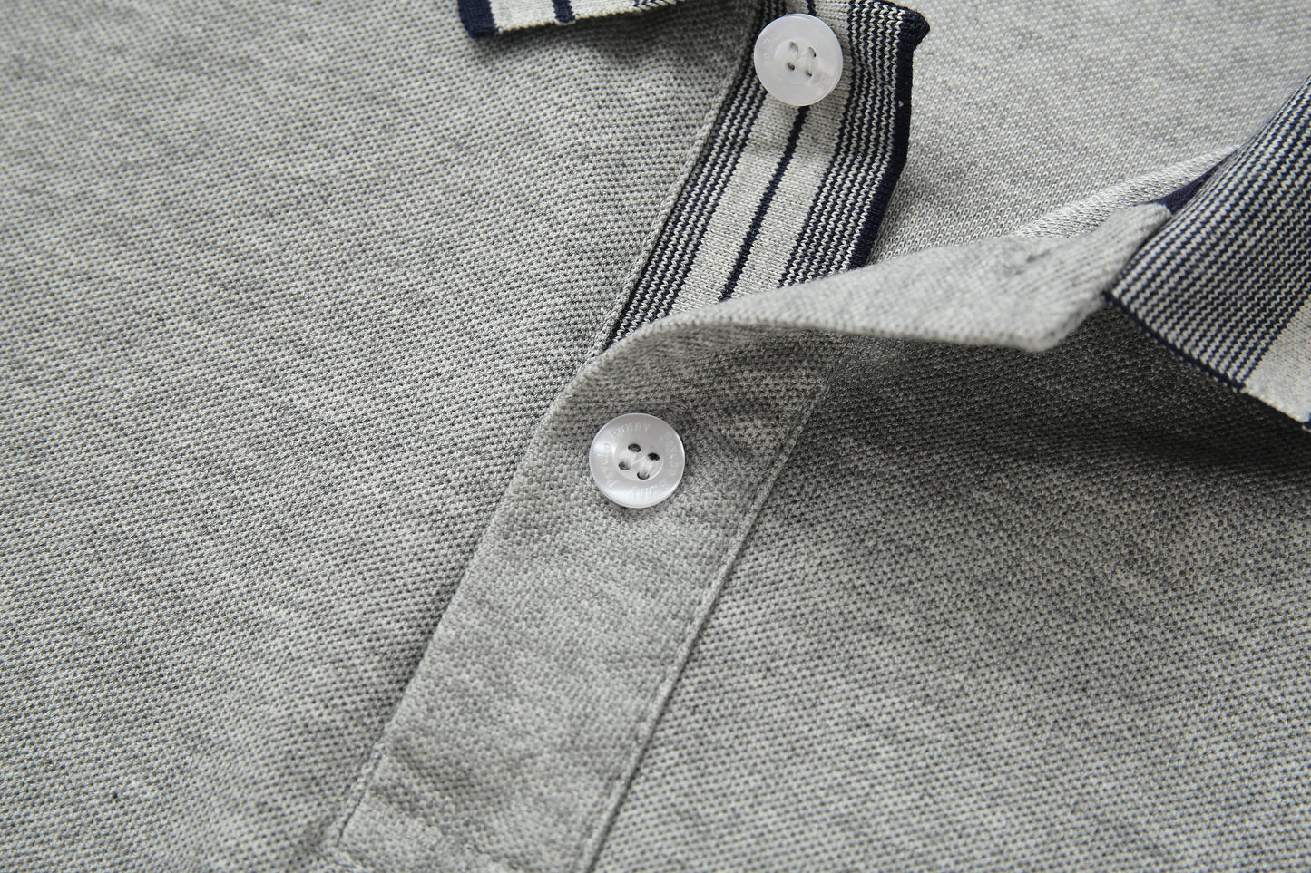 Camiseta 8286-8# Tipo Polo Gris Para Hombre