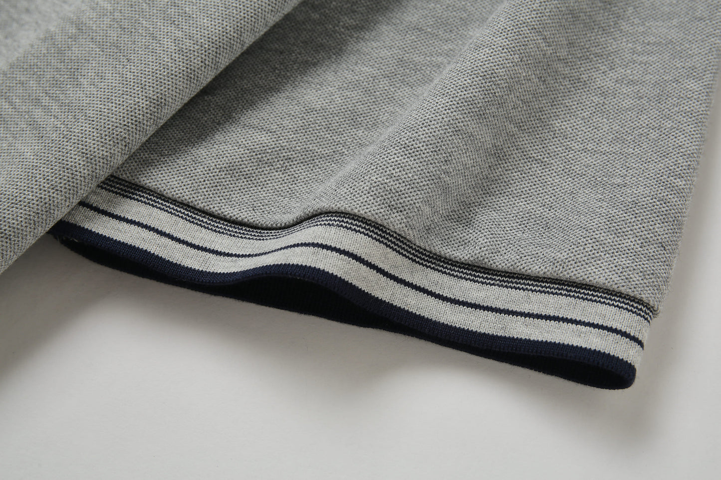 Camiseta 8286-8# Tipo Polo Gris Para Hombre