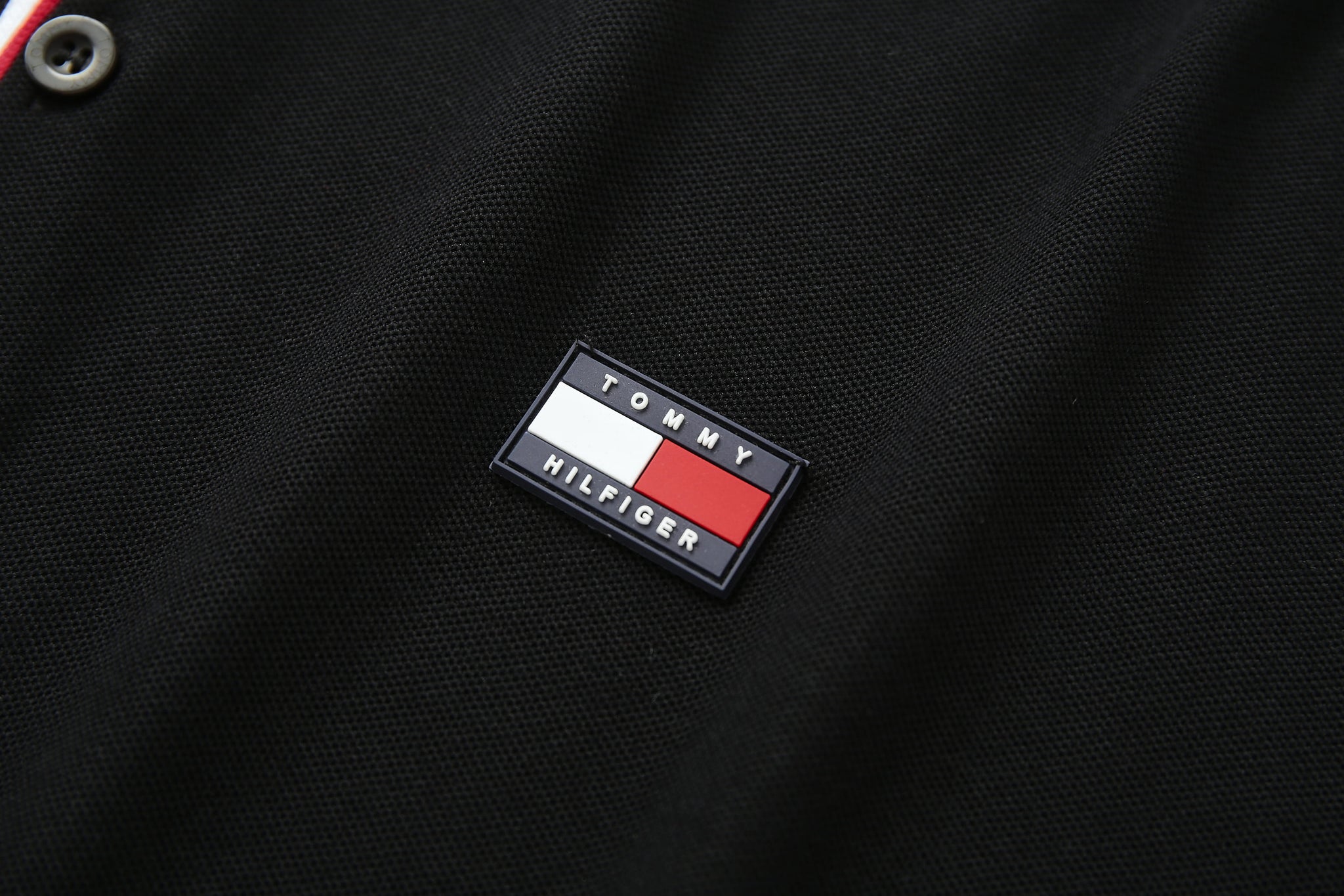 Camiseta T369-8# Tipo Polo Negra Para Hombre