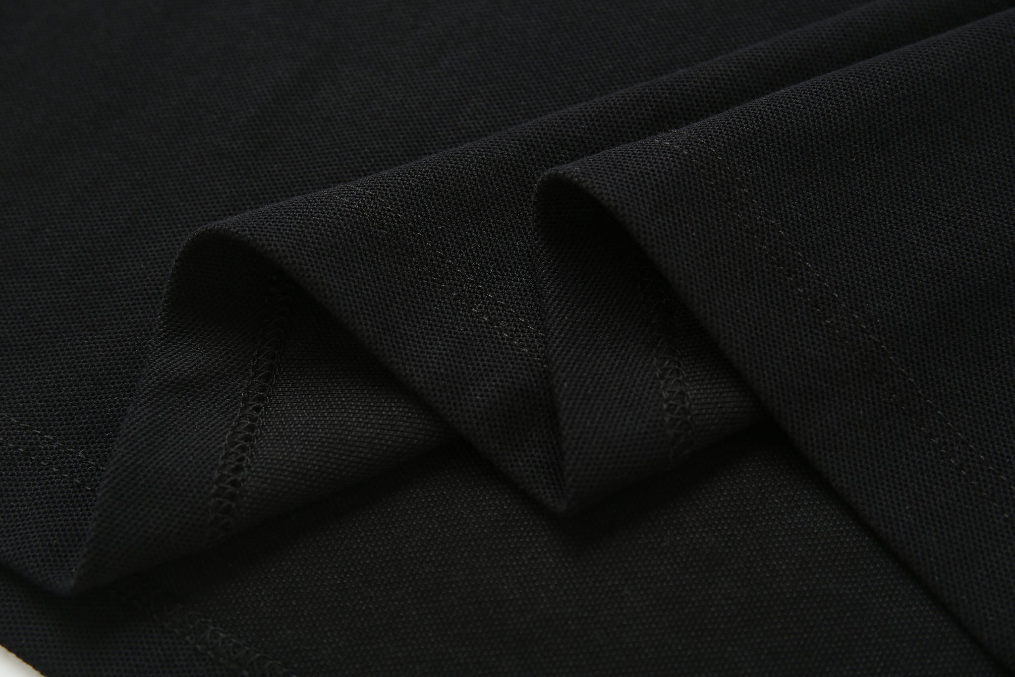 Camiseta T369-8# Tipo Polo Negra Para Hombre