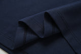 Camiseta T369-8# Tipo Polo Azul Oscuro Para Hombre