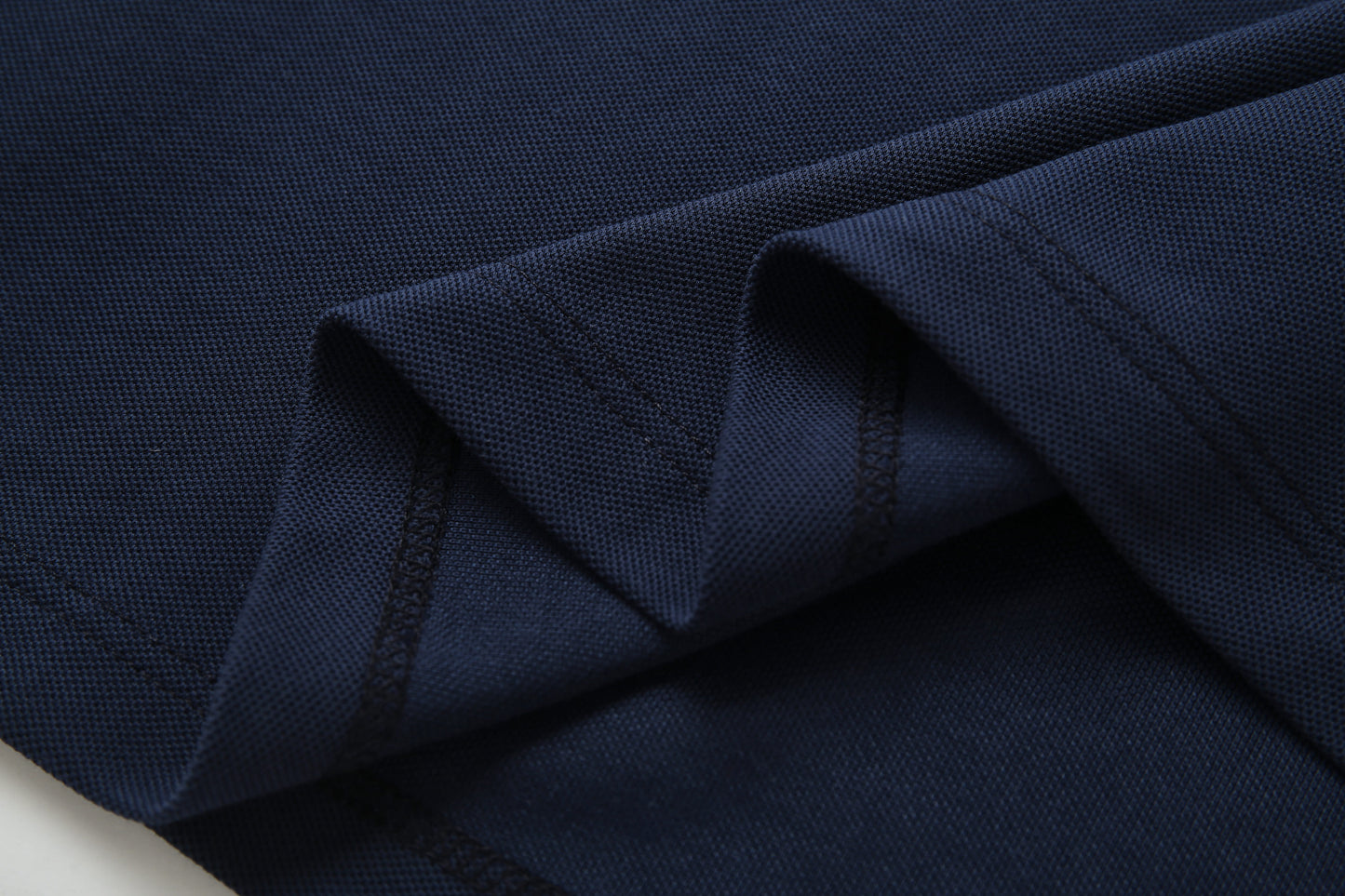 Camiseta 13616# Tipo Polo Azul Oscuro Para Hombre