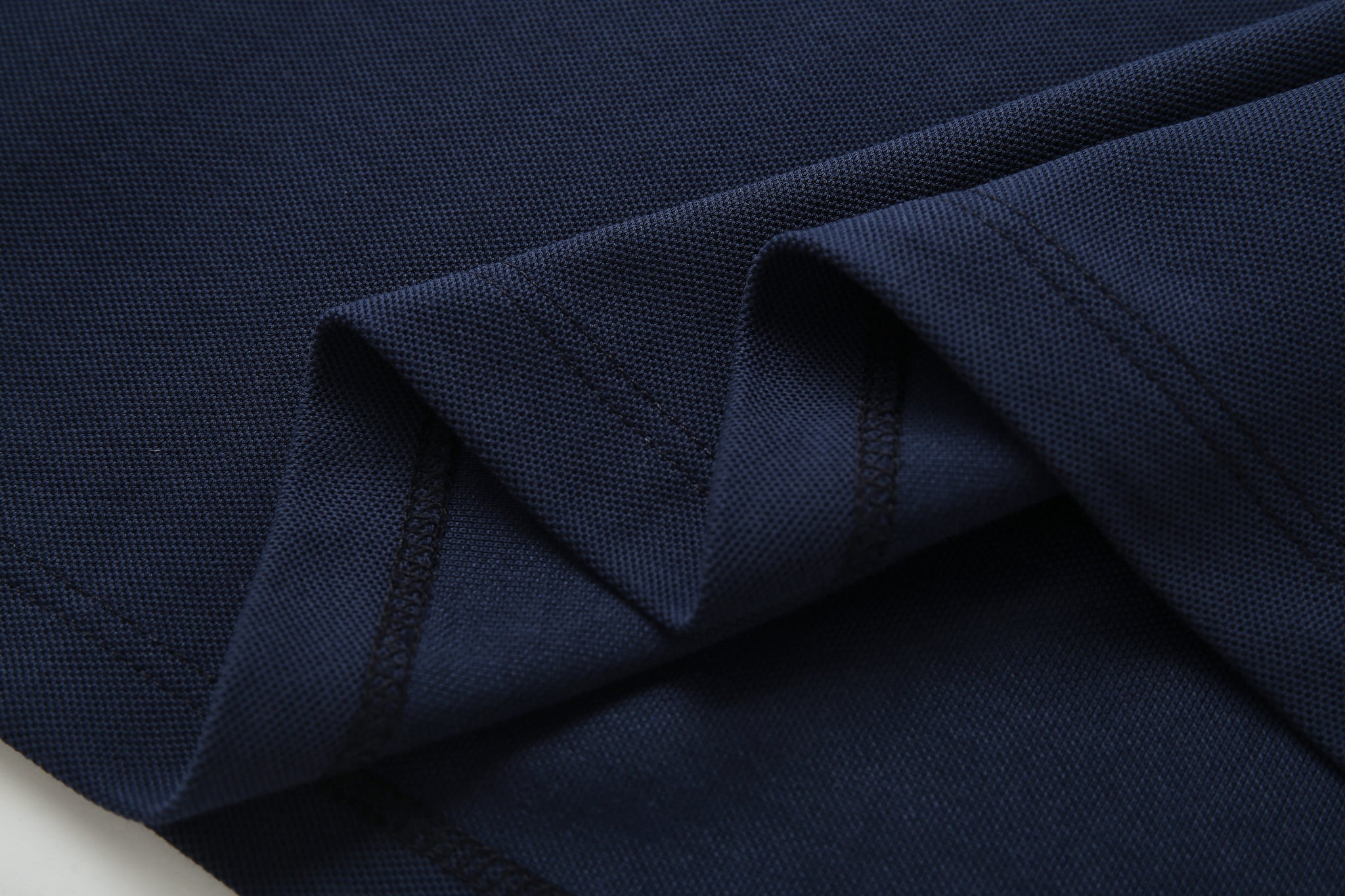 Camiseta 13616# Tipo Polo Azul Oscuro Para Hombre