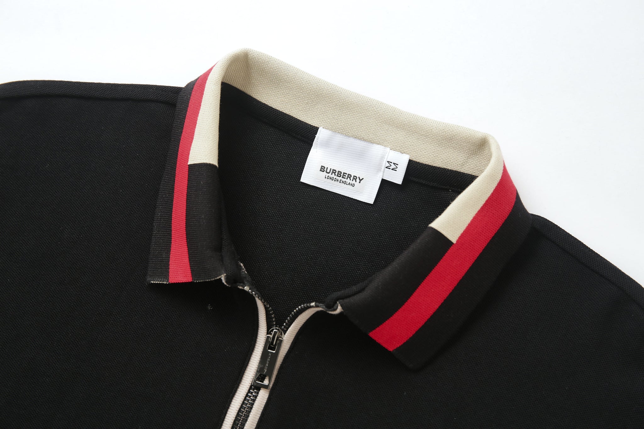 Camiseta 13616# Tipo Polo Negra Para Hombre
