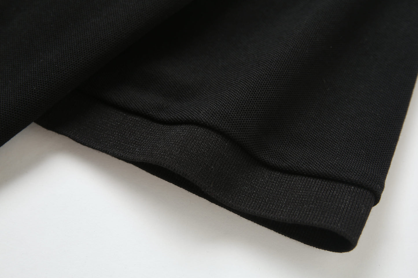 Camiseta 13616# Tipo Polo Negra Para Hombre