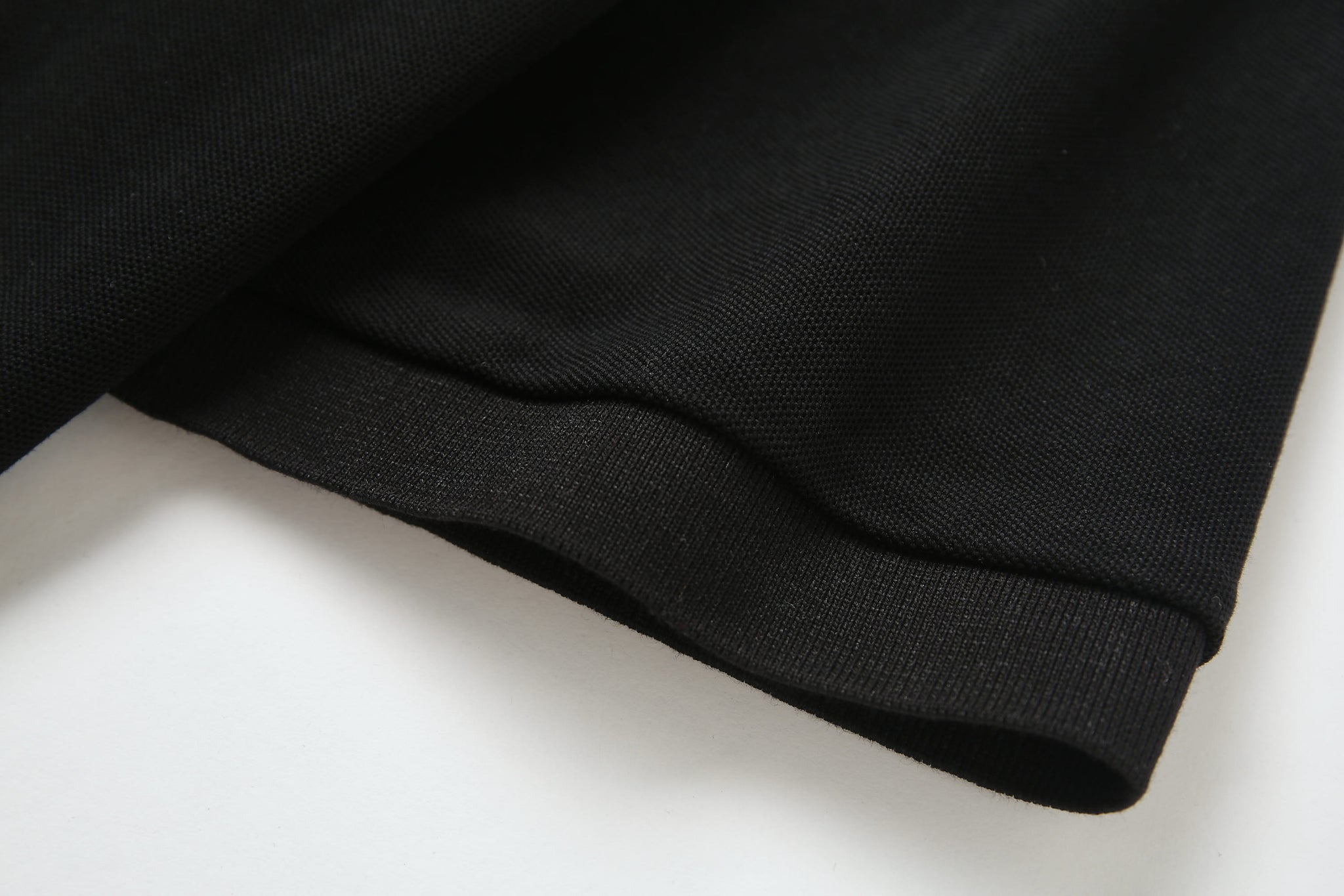 Camiseta 13616# Tipo Polo Negra Para Hombre