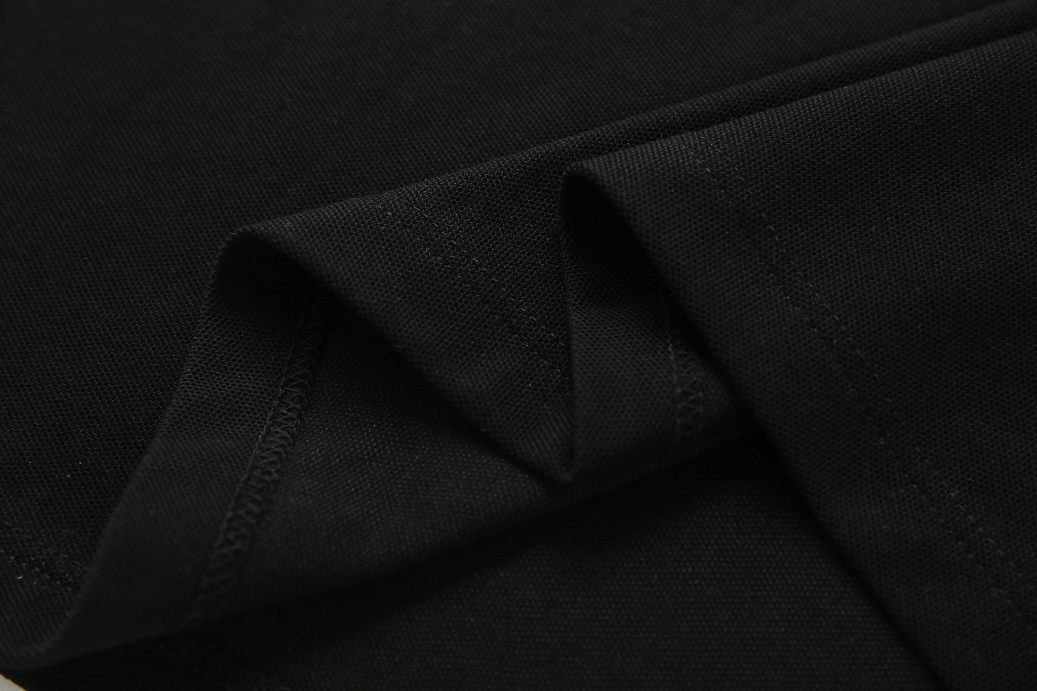 Camiseta 13616# Tipo Polo Negra Para Hombre
