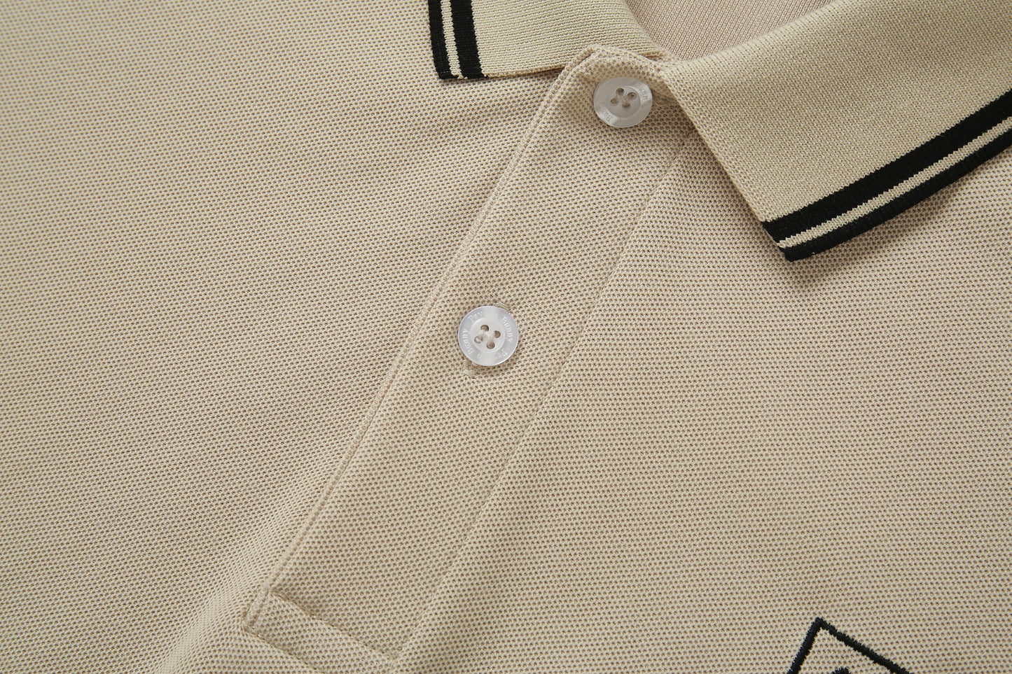 Camiseta 22339# Tipo Polo Kakhi Para Hombre