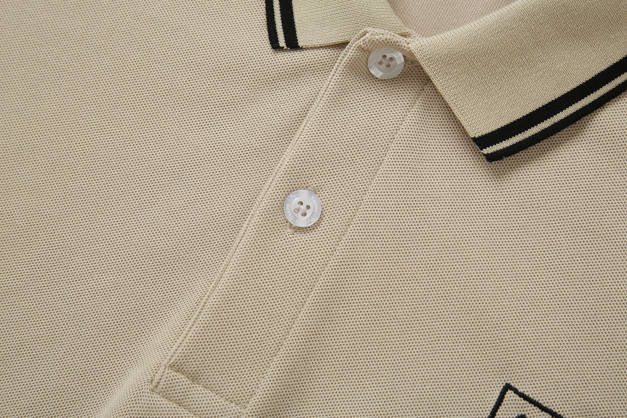 Camiseta 22339# Tipo Polo Kakhi Para Hombre