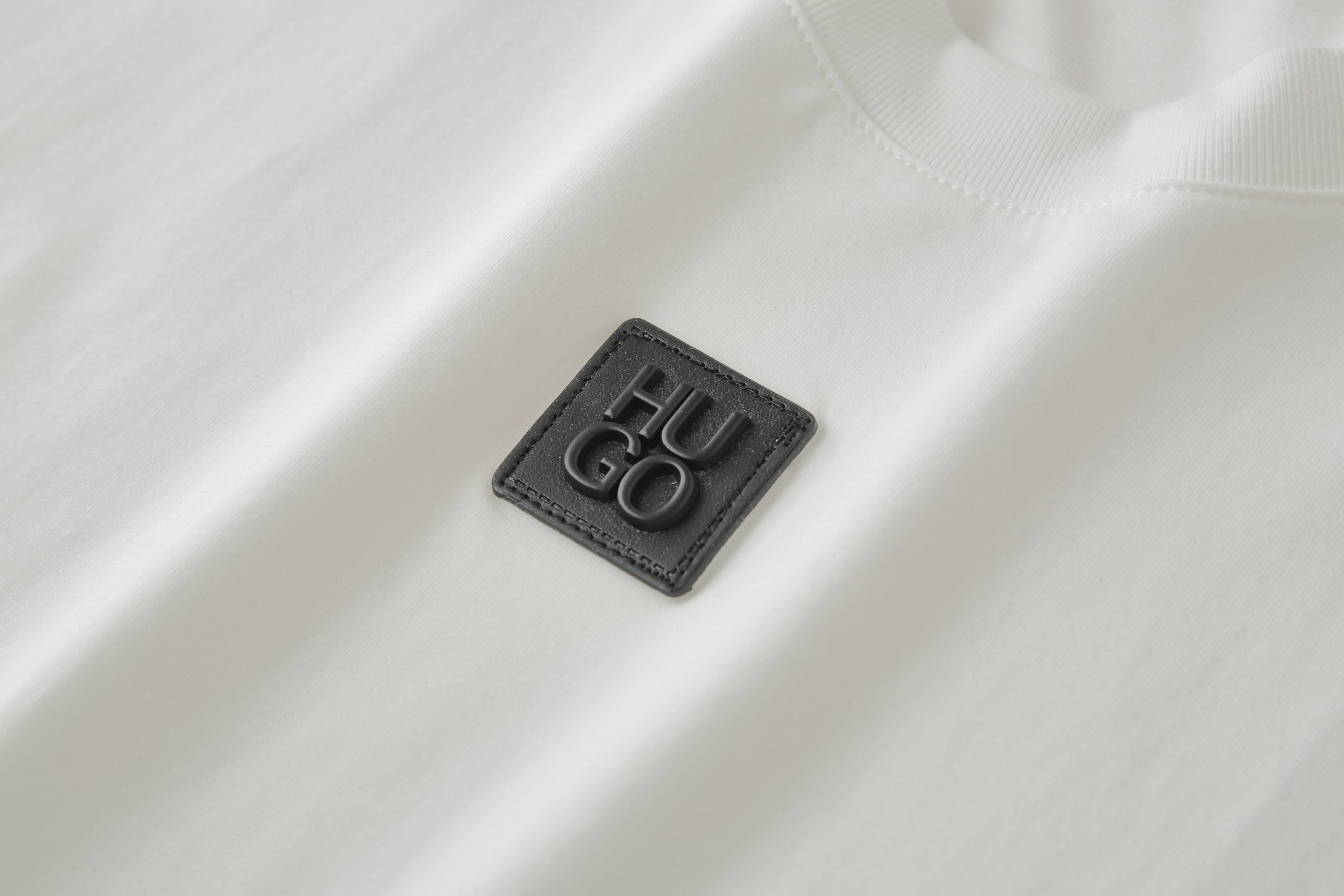 Camiseta B66002 Básica Blanco Para Hombre