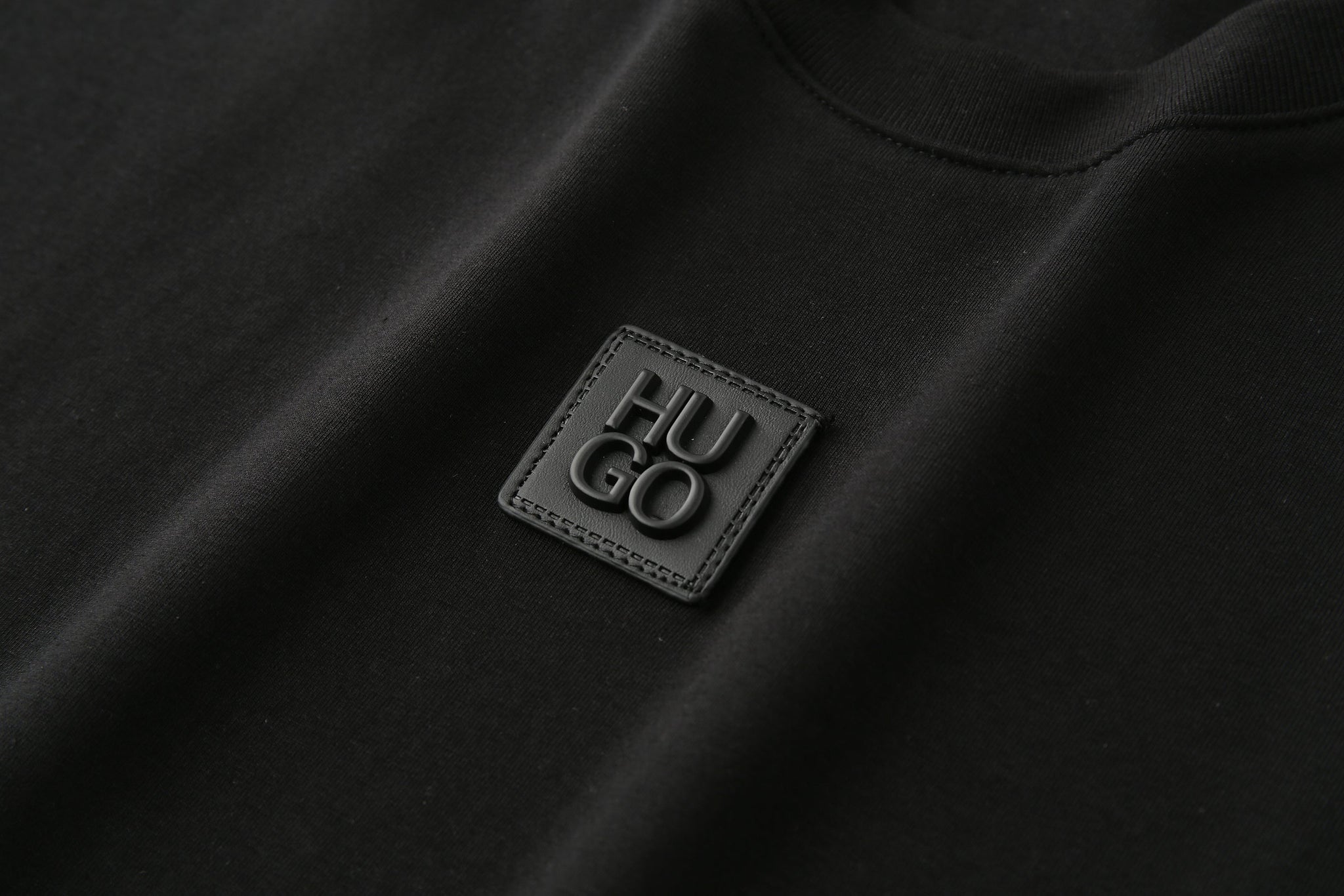 Camiseta B66002 Básica Negro Para Hombre