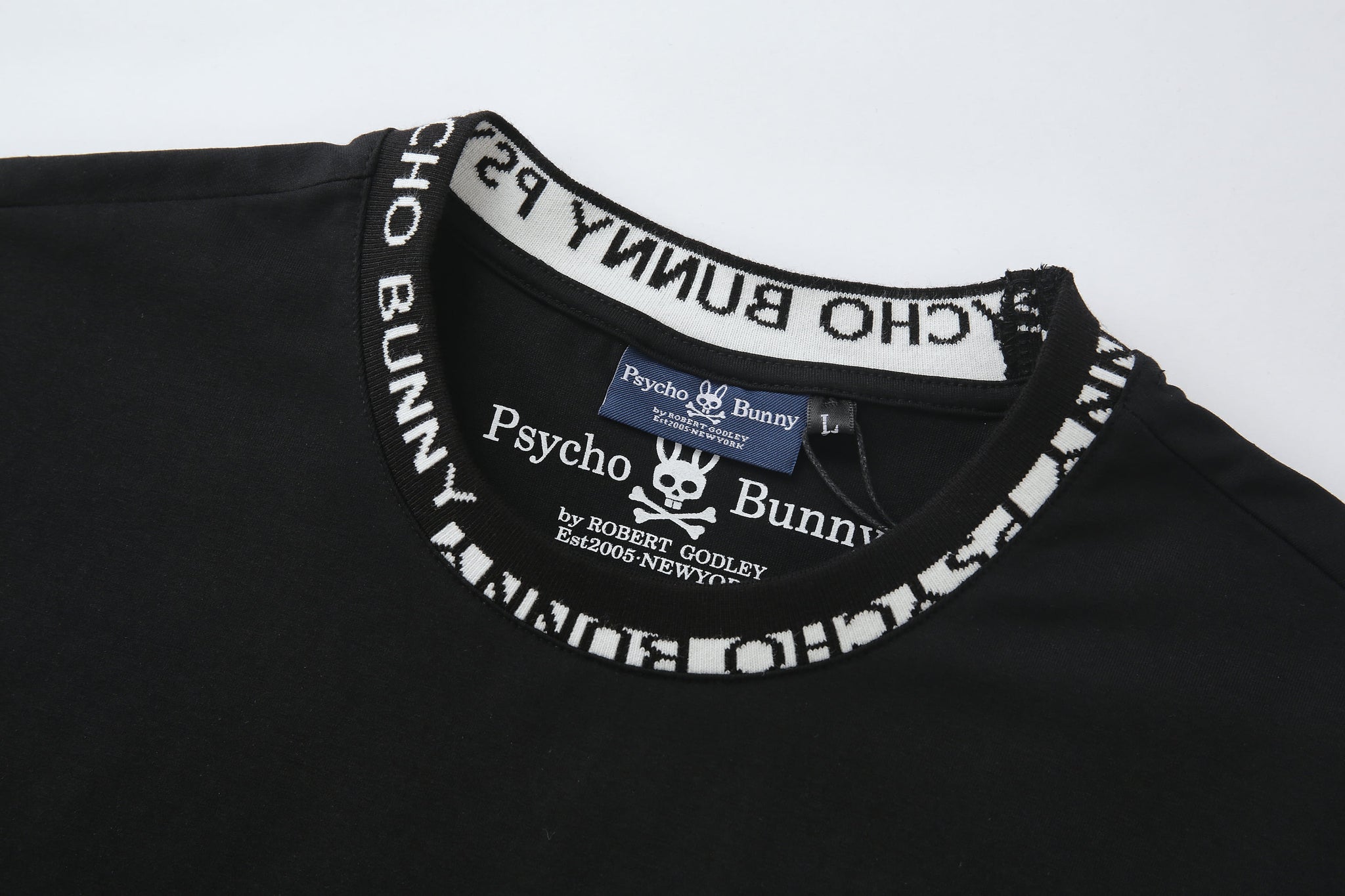 Camiseta 66623 Básica Negra Para Hombre