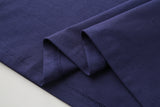 Camiseta 268080 Basica Azul Oscuro Para Hombre