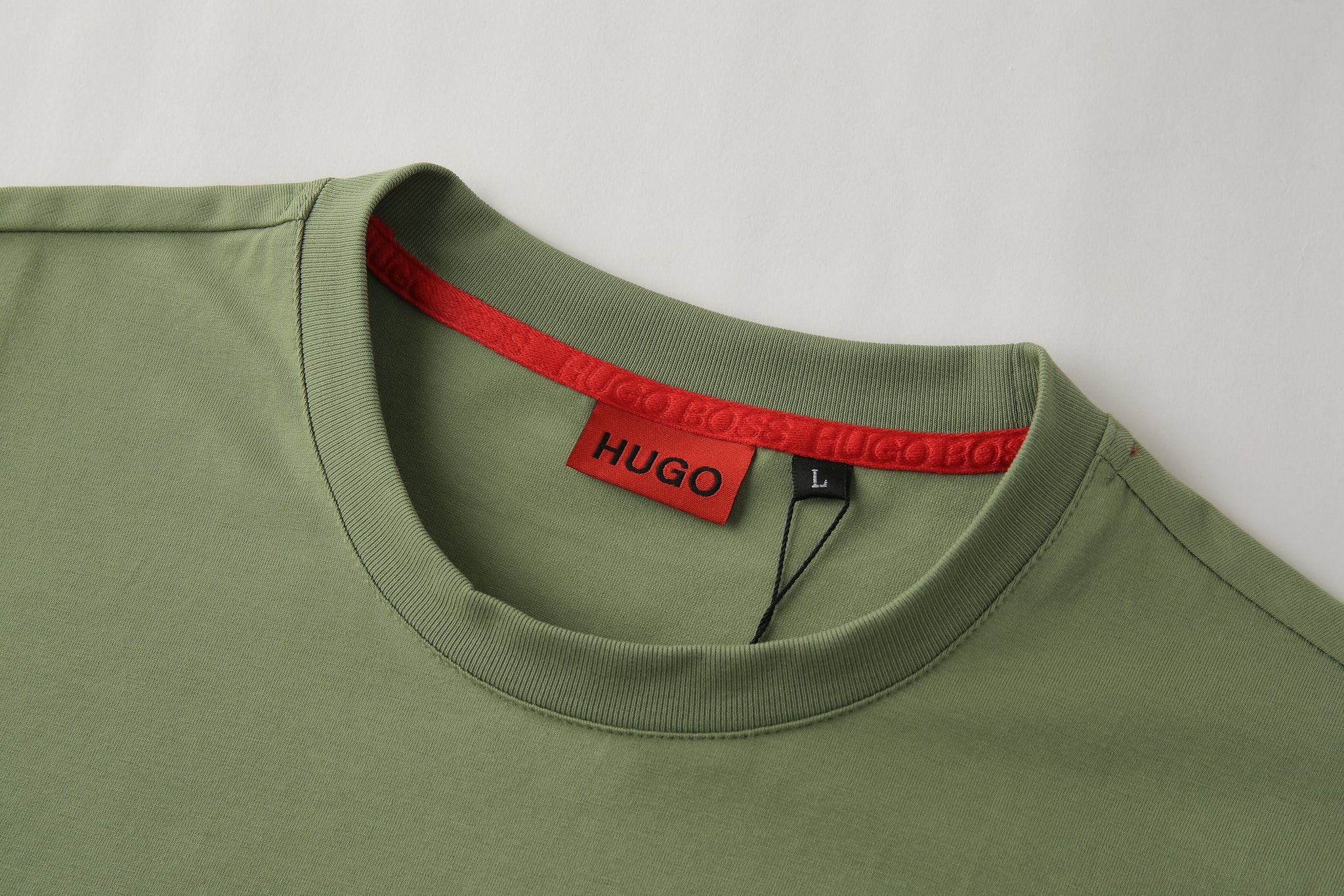 Camiseta 268080 Basica Verde Para Hombre