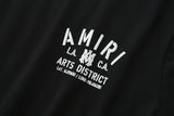 Camiseta 66641 Estampada Negra Para Hombre