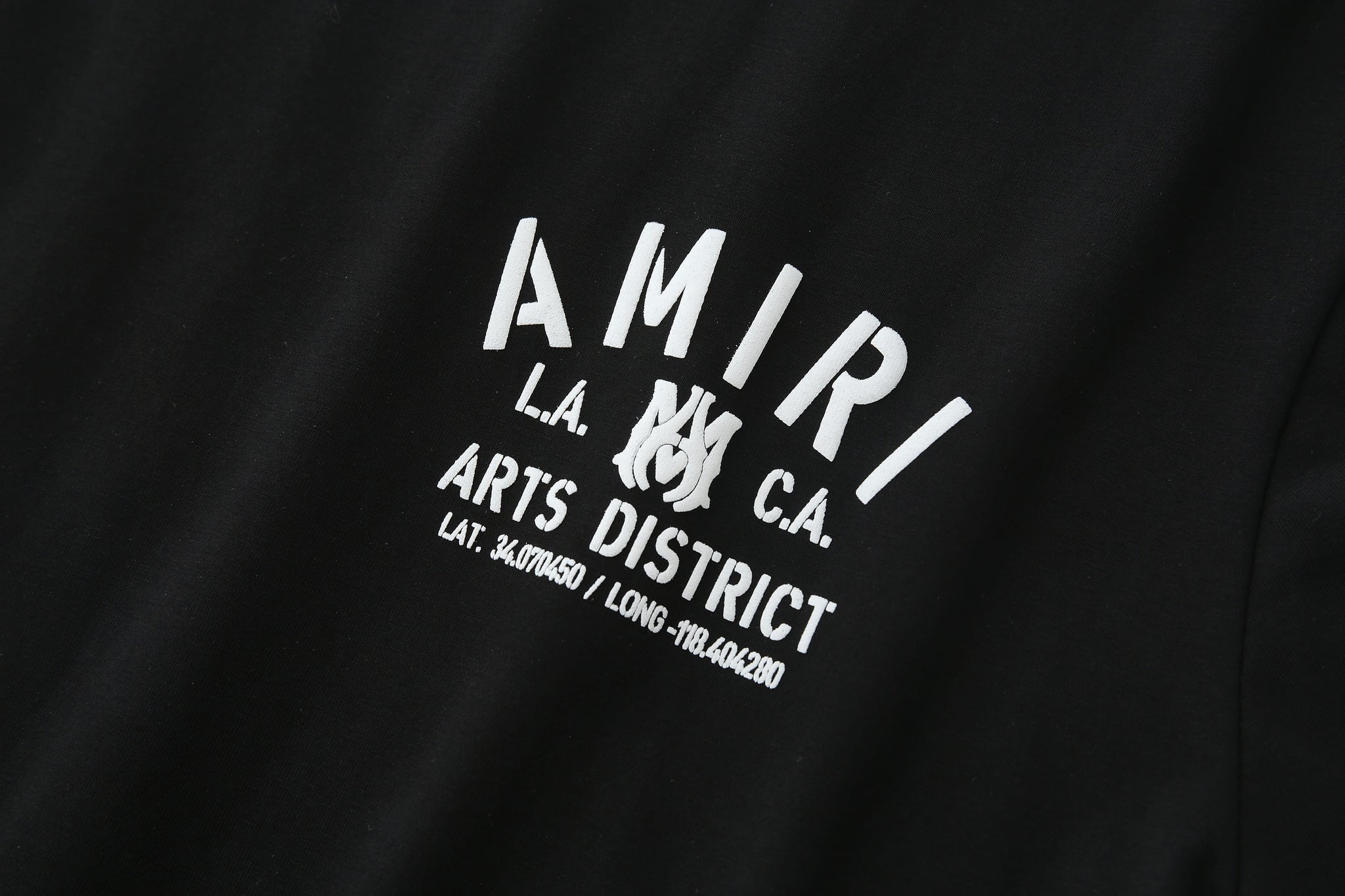 Camiseta 66641 Estampada Negra Para Hombre