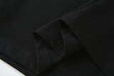 Camiseta 66641 Estampada Negra Para Hombre