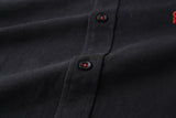 Camisa 50004 Negra Manga Larga para Hombre