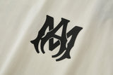 Camiseta 66642 Estampada Crema Para Hombre