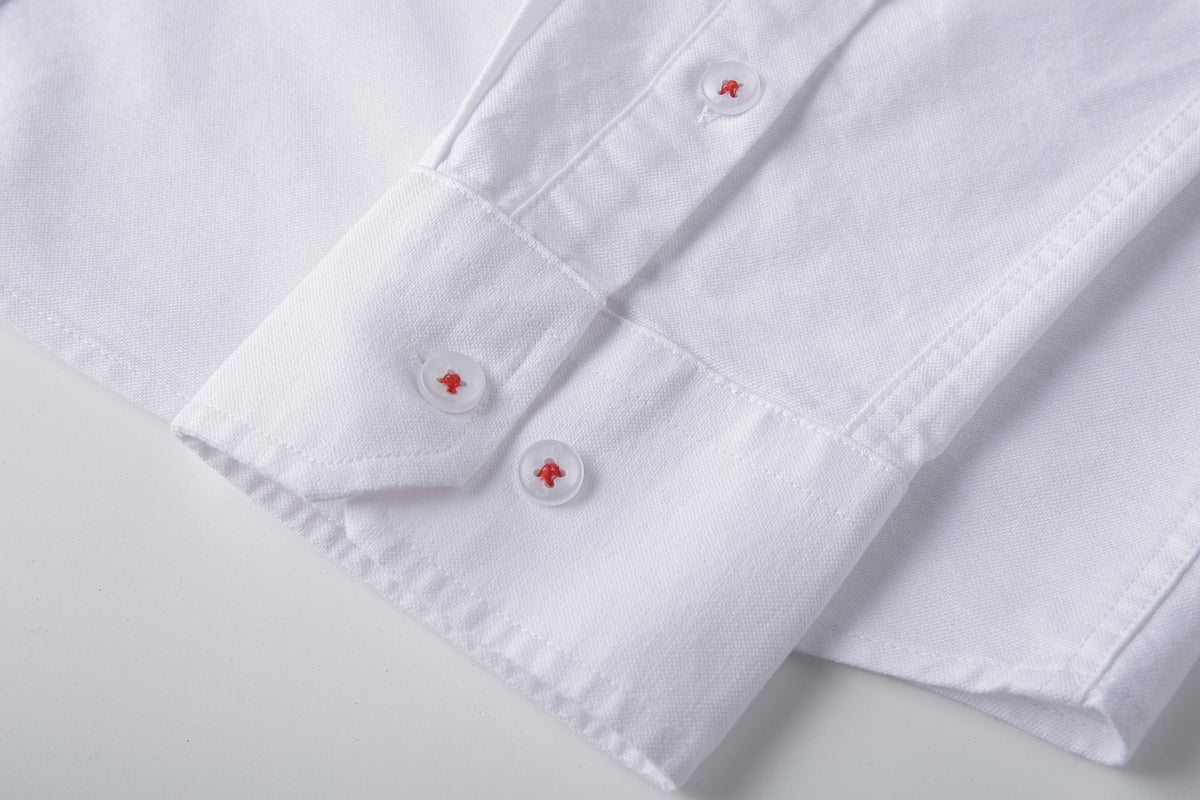 Camisa 50004 Blanca  Manga Larga para Hombre