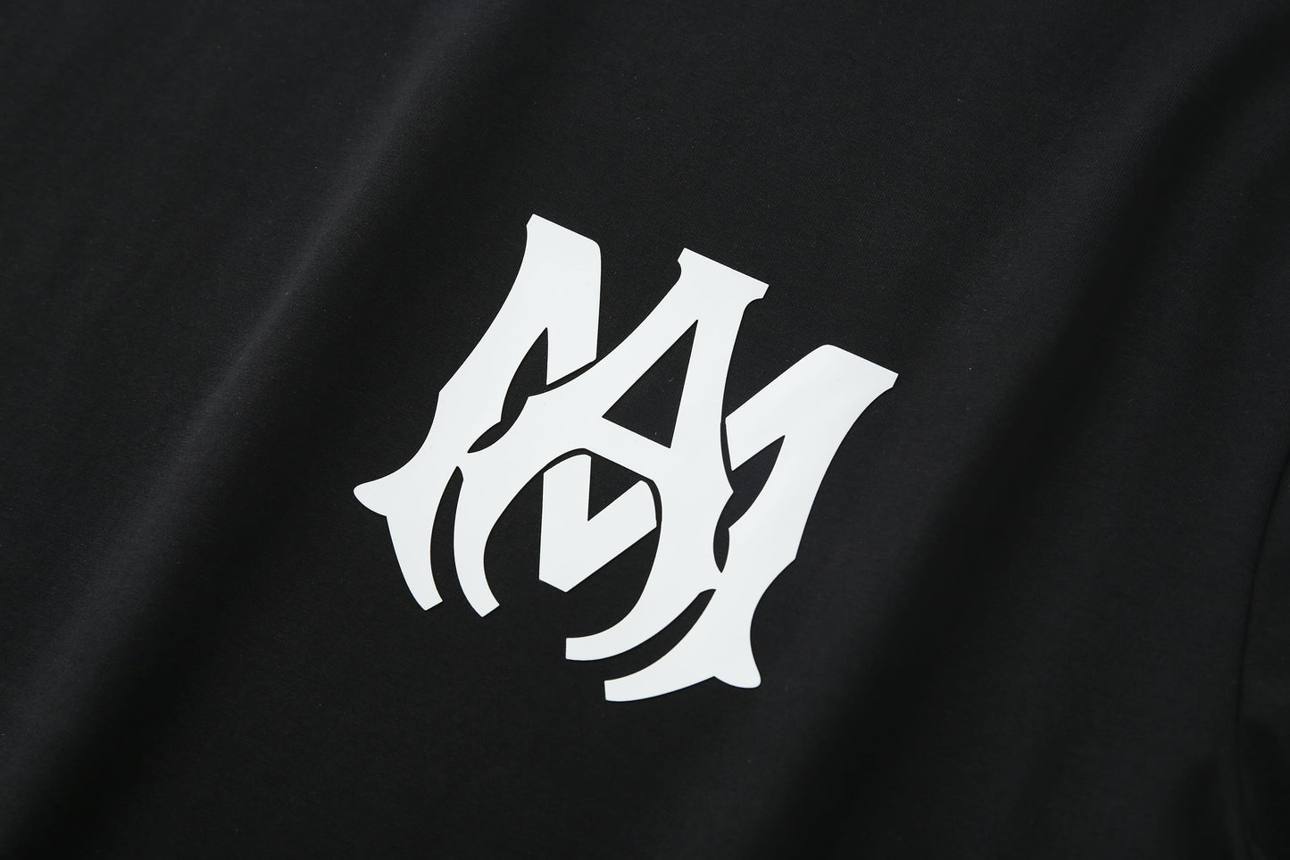 Camiseta 66642 Estampada Negra Para Hombre