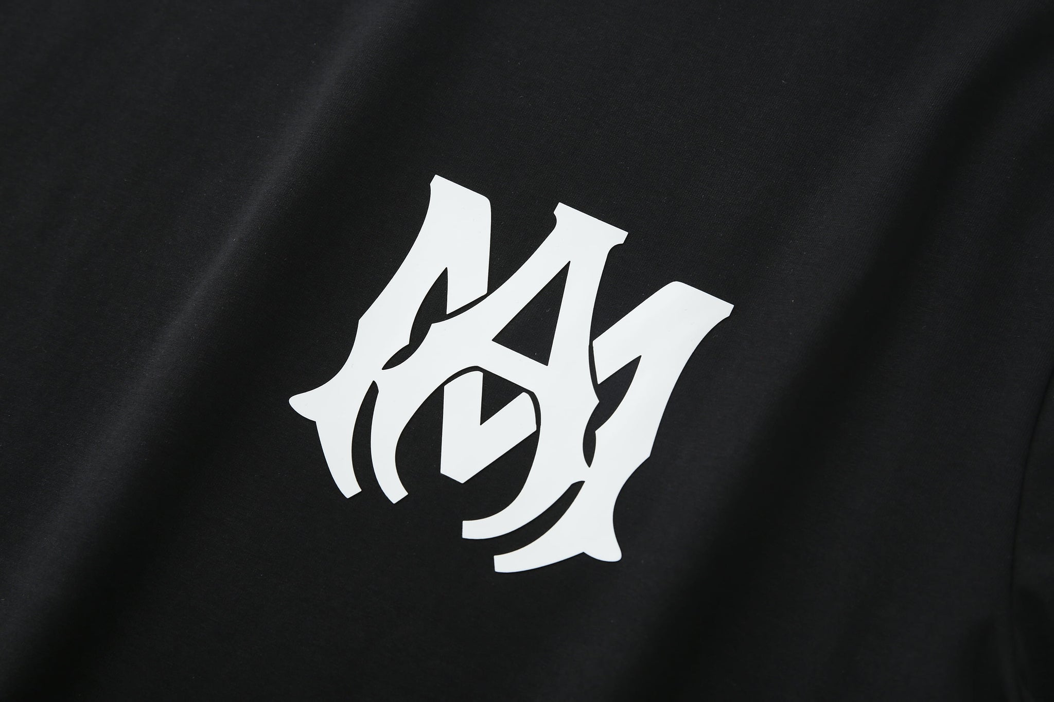 Camiseta 66642 Estampada Negra Para Hombre