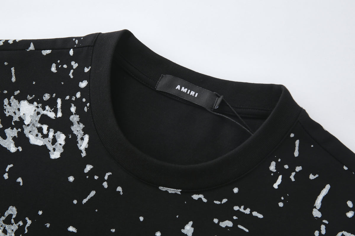Camiseta 166058 Estampada Negra Para Hombre