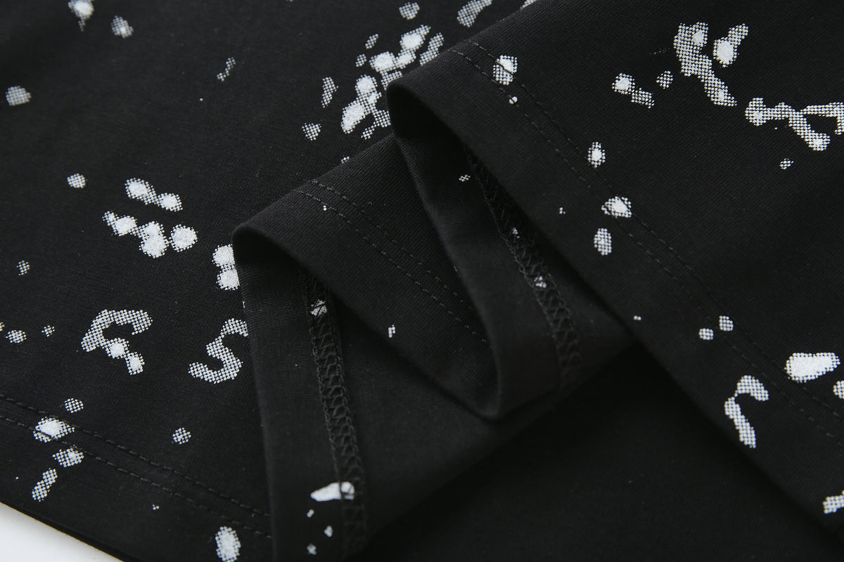 Camiseta 166058 Estampada Negra Para Hombre