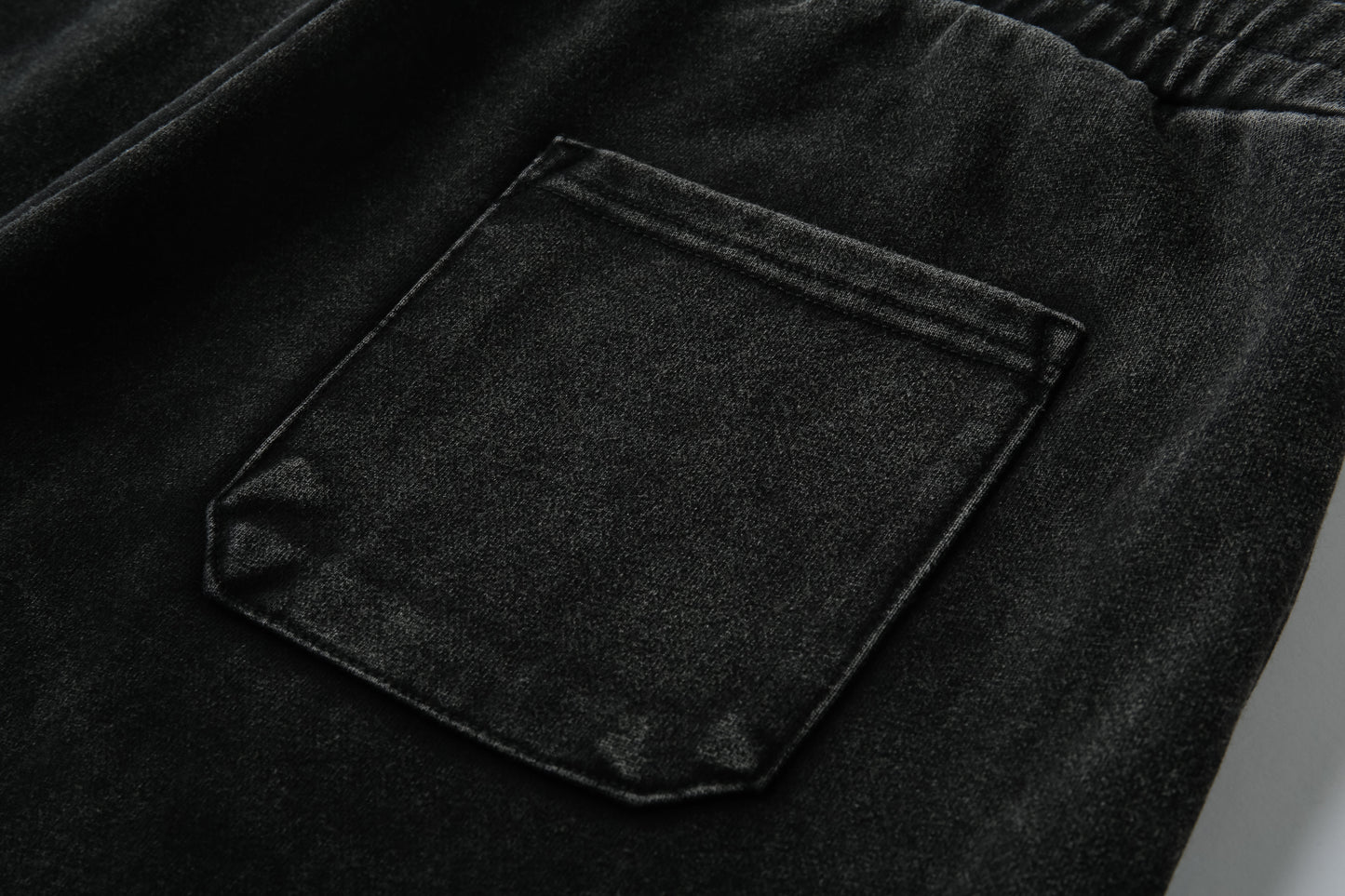 Bermuda 1818031 Negra de algodón Para Hombre