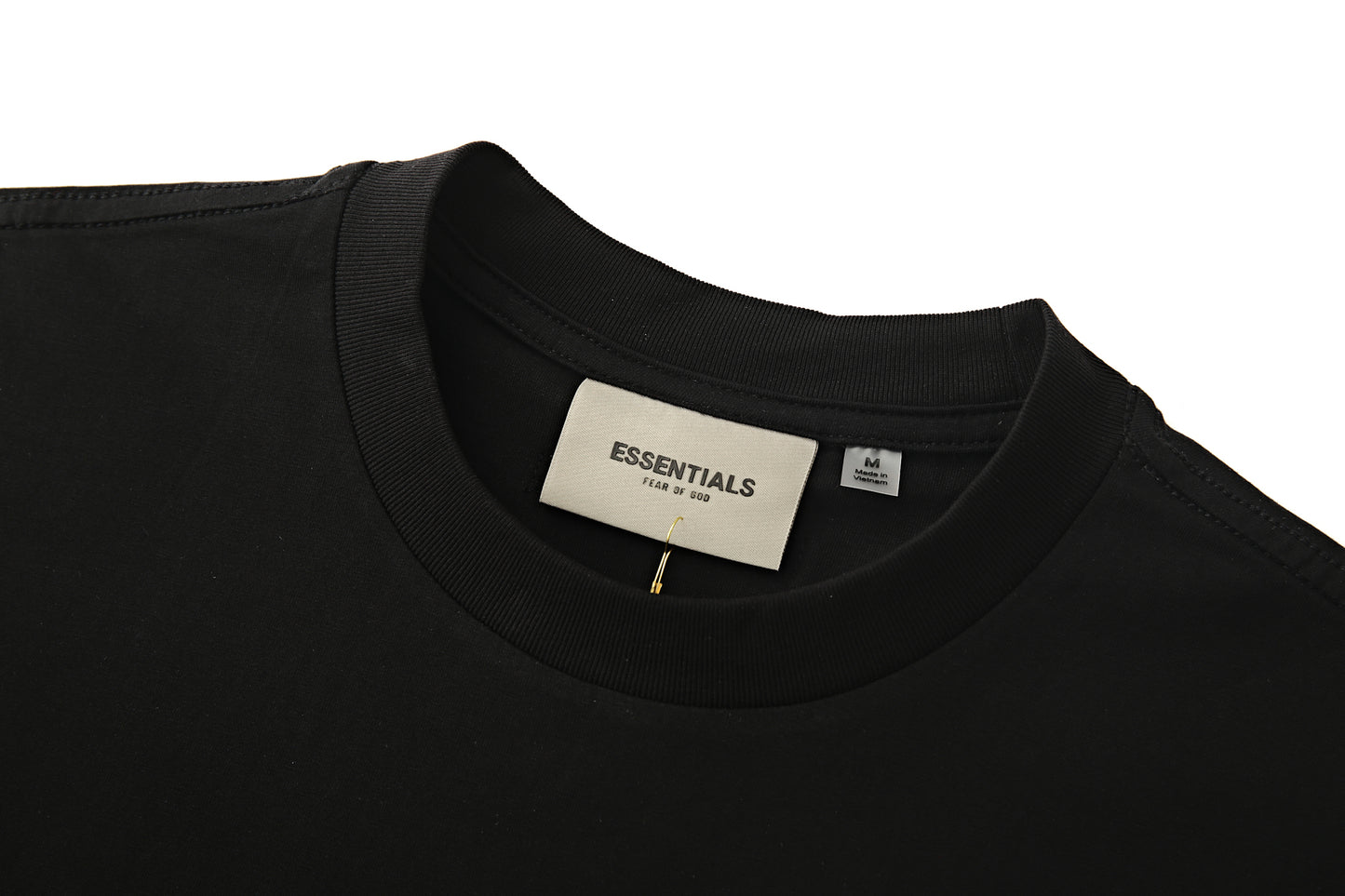 Camiseta 834037 Oversize Negra Para Hombre