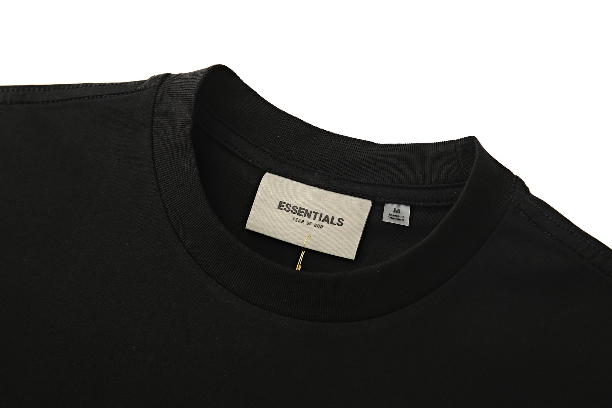 Camiseta 834037 Oversize Negra Para Hombre